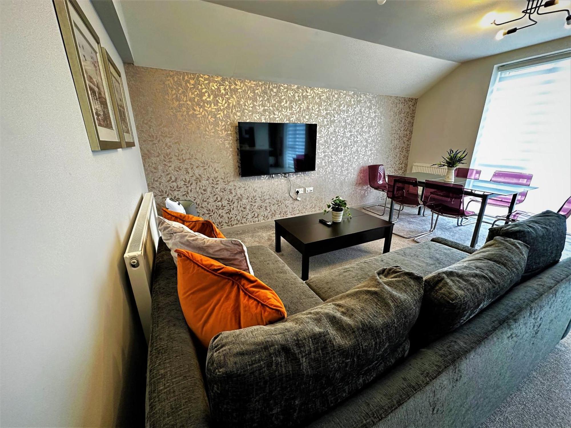 Horizon House, Modern 2-Bedroom Flat 2, Parking, Netflix, Oxford Buitenkant foto